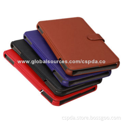 Back Standing PU Leather Case for Huawei Media Pad X1, with Pen Slot, Different Colors are Available